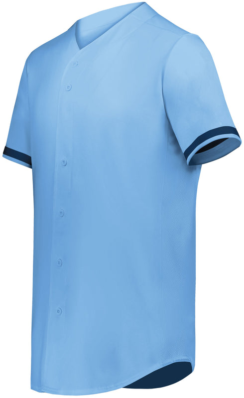 Augusta Sportswear Youth Cutter+ Full Button Baseball Jersey